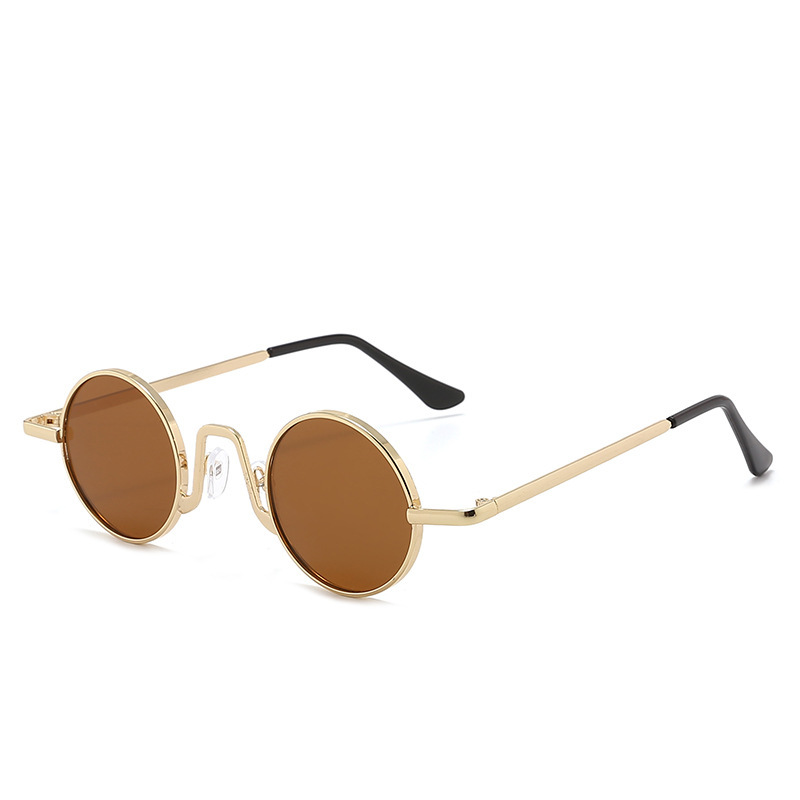 Retro Small Round Sunglasses - Image 10