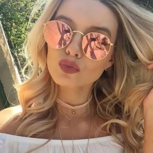 Women’s Retro Round Sunglasses
