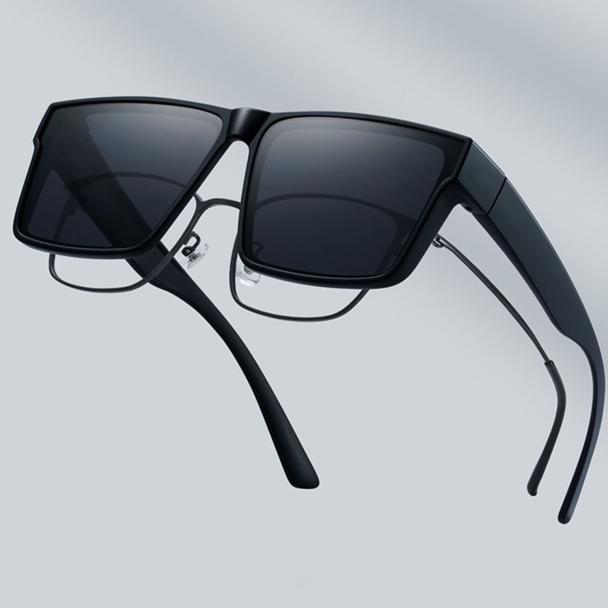 Classic Square Sunglasses - Image 5