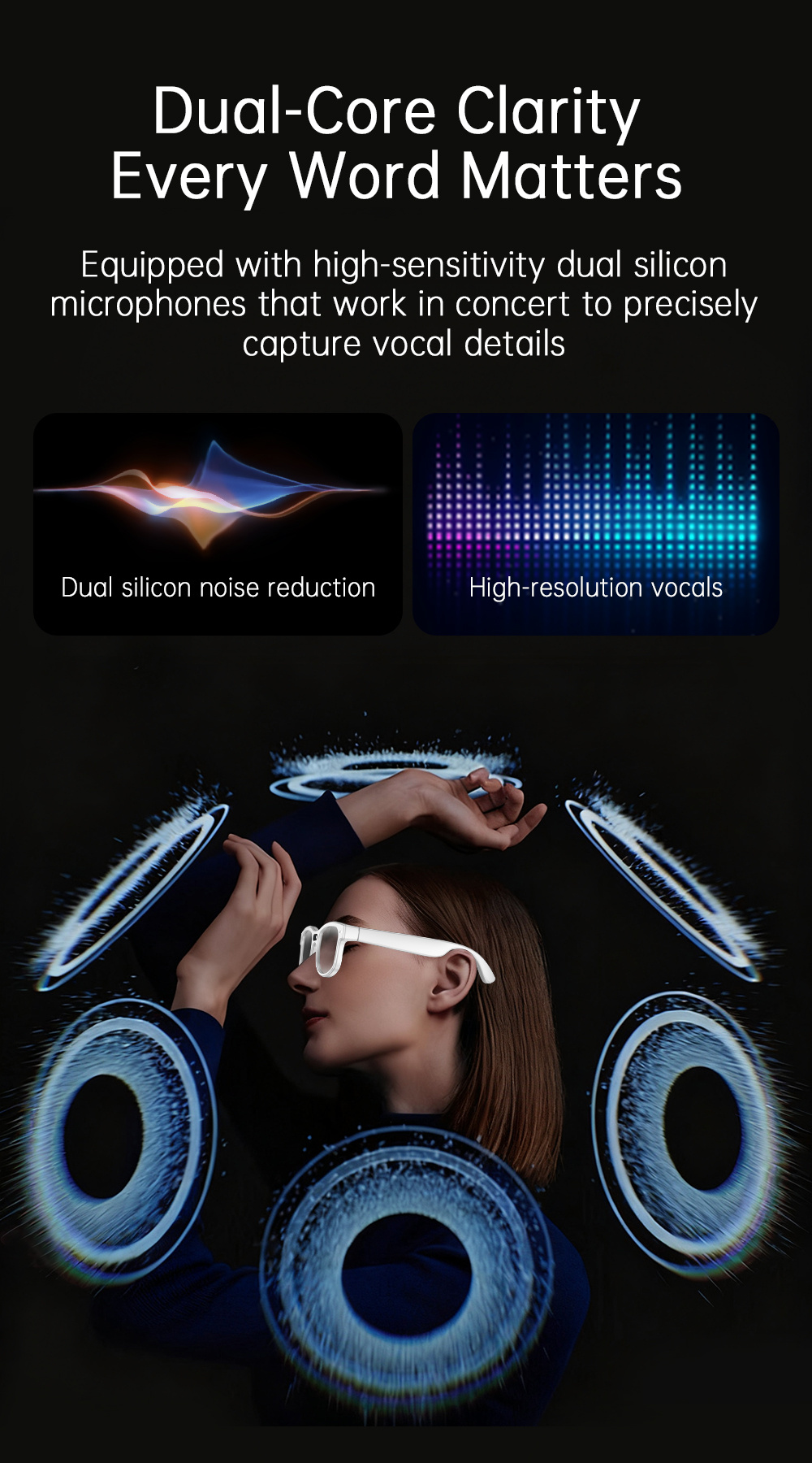 AI Smart Bluetooth Sunglasses with 8MP Camera - Image 10