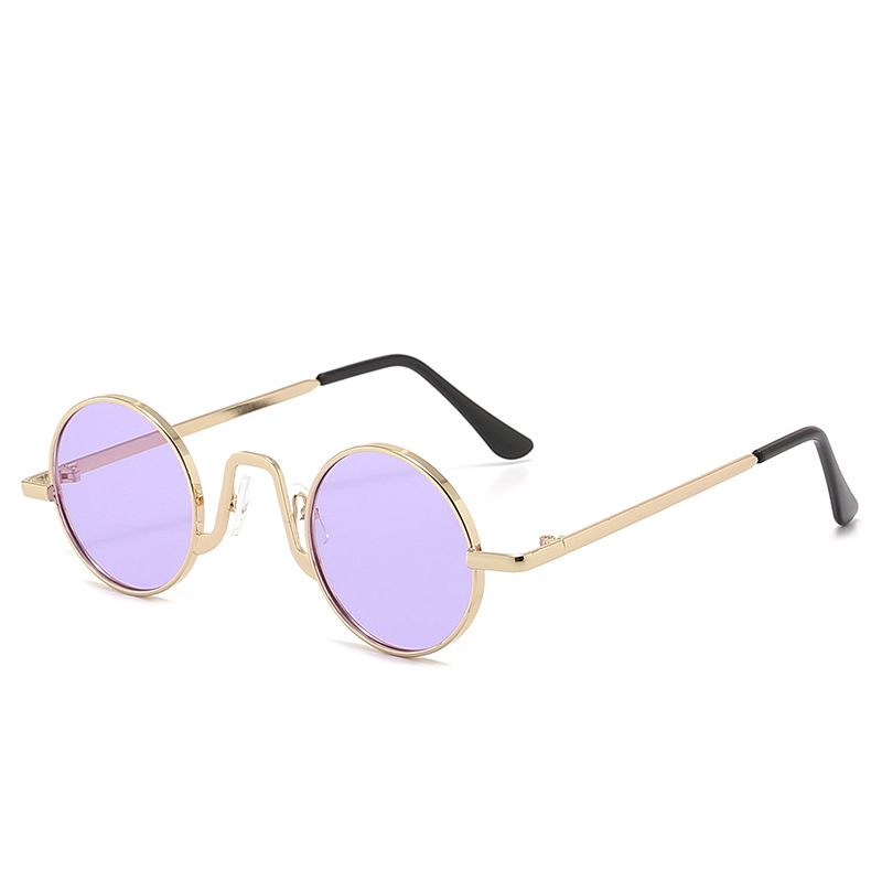 Retro Small Round Sunglasses - Image 5