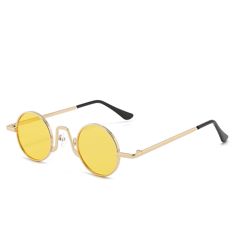 Retro Small Round Sunglasses - Image 9