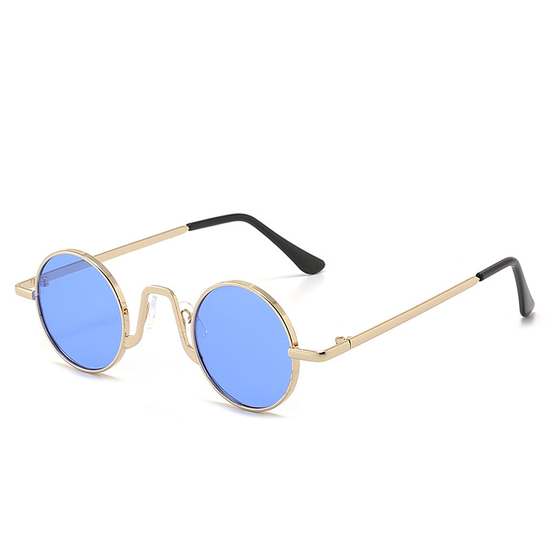 Retro Small Round Sunglasses - Image 3