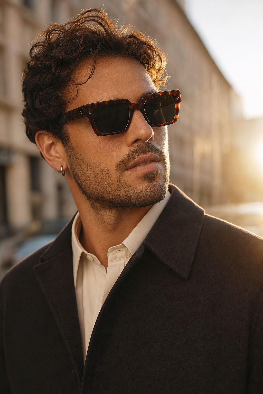 Retro Square Sunglasses — Classic Frames