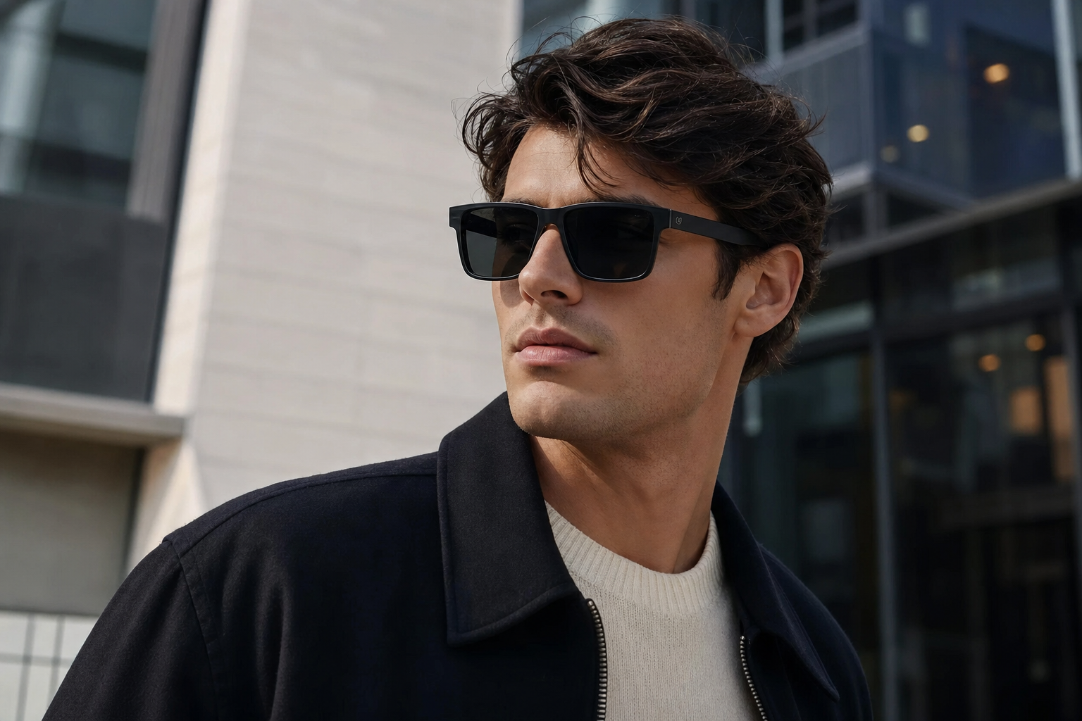 Polarized Square Sunglasses — Premium Outdoor Look