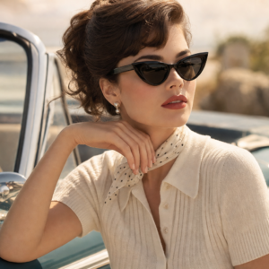 Retro Cat-Eye Sunglasses with UV400 — Women's